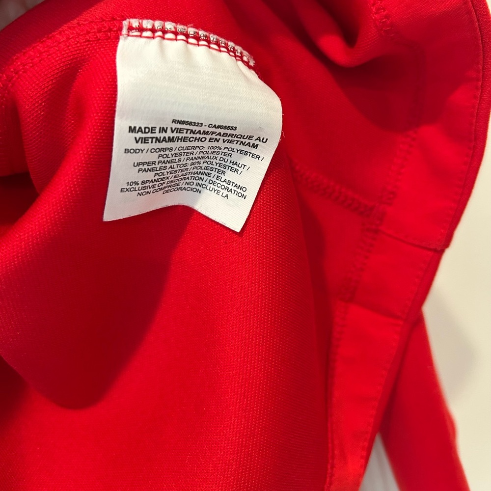 Nike Red Men's Ole Miss Qtr Zip Jacket - Picture 9 of 9
